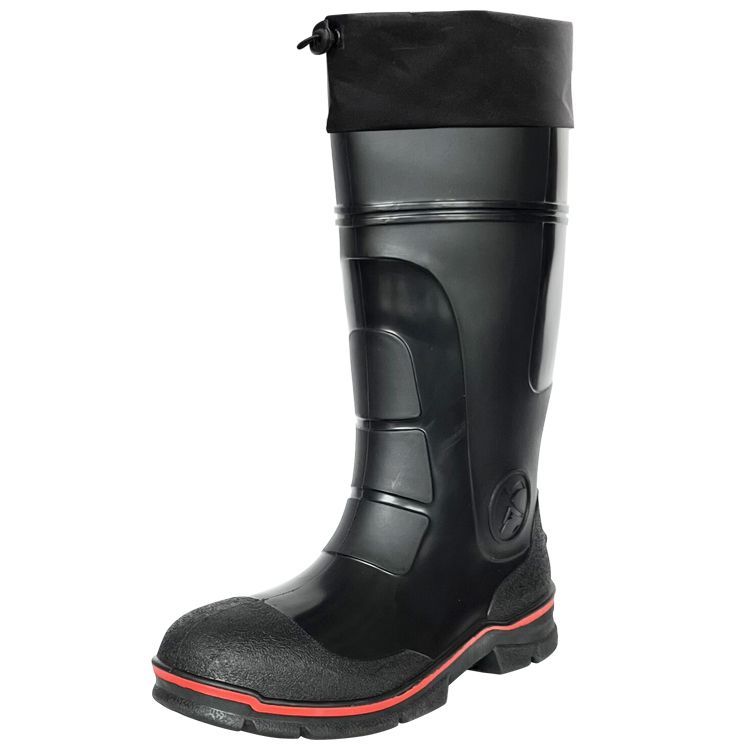 Сапоги ПВХ Акватрек, КП, с надставкой, цв. чёрный